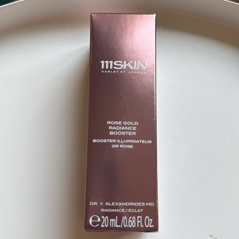 NIB 111Skin rose gold radiance booster serum